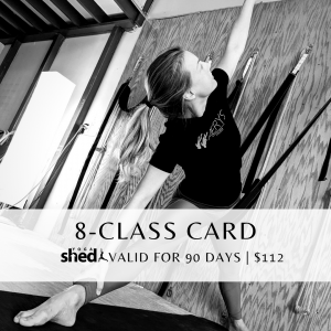 8 Class Card – Valid for 90 days