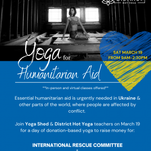 Yoga for Humanitarian Aid